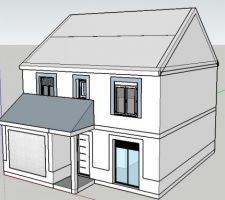 Premiers tests sur sketchup