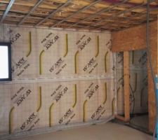 Suspentes niveau dressing - salle de bain