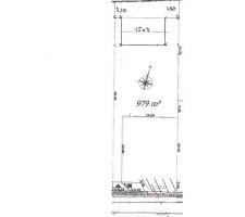 Plan du terrain avec exposition