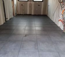 Carrelage Alma Anthracite Garage