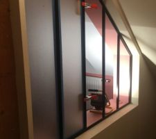 Verrière salle de bain