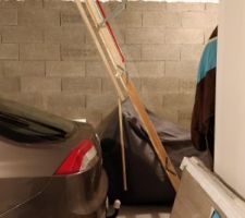 Esca-trappe combles garage