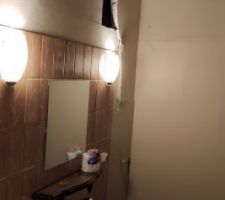 Existant : Jolie salle de bain