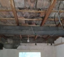 Existant : Sous toiture