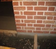 Niveau du seuil par rapport aux briques 2