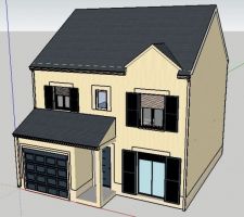 Maison (sketchup / version 0)