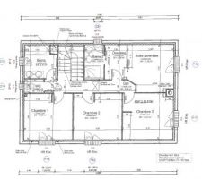 Plans d'exécution de l'étage VF pour envoi à l'étude béton