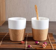 Tasses en bois
