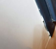 Etat du placo pour la remise des clés