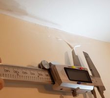 Etat du placo pour la remise des clés
