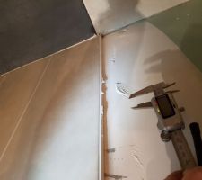 Etat du placo pour la remise des clés