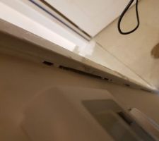 Etat du placo pour la remise des clés