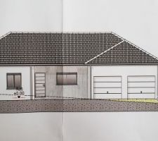 Plan 2D de notre nouveau projet maison.