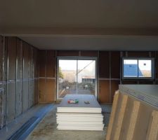 Vue intérieure de l'isolation