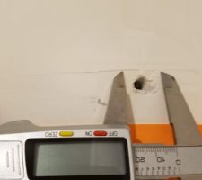 Trou non rebouché