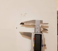 Trou non rebouché