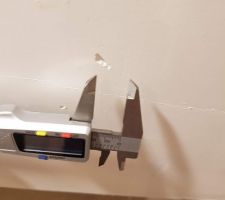 Impact non rebouché