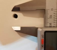 Impact non rebouché