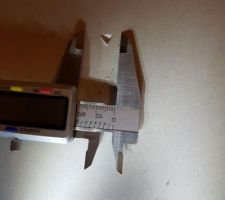 Impact non rebouché