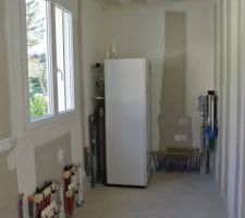 cellier
<br />
chauffe eau thermodynamique - système de potabilsation - clarinettes plancher chauffant