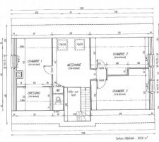 Les plans de l'étage