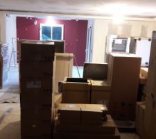 Livraison de la cuisine