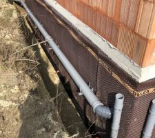 Drainage Batifibre SN4 (au fond en noir) + delta ms
