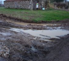 Acc&egrave;s chantier mort