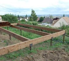 Mise en place des lisses basses