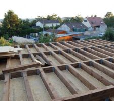 Fond de plancher en OSB sur vide sanitaire