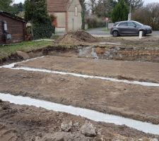 Les fondations avant vide sanitaire