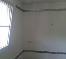 Cuisine bodbyn, traçage au mur et pose des rails