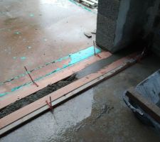 Cr&eacute;ation du surbot d'attente de la baie &agrave; galandage