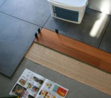 Pose parquet RDC coll&eacute;