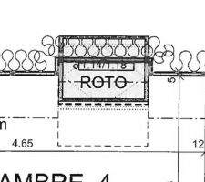 Plan sous fenêtre de toit