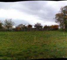 Vue panoramique de l'implantation