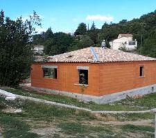 Réalisation de la toiture