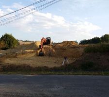 Terrassement pour fondation