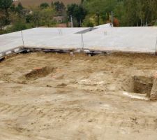 Remblai autour du sous sol + plots terrasse