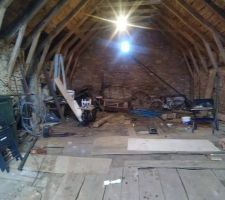 En haut
 j'avais déjà fait un premier nettoyage