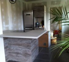 Pose de la cuisine, nous devons déménager dans une semaine !!!