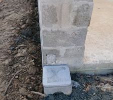 Regard de gouttière trop près de la limite de propriété