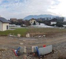 Vue d'ensemble du lotissement