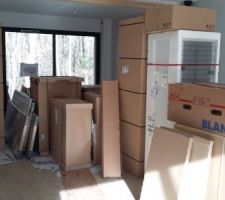 Livraison de la cuisine...