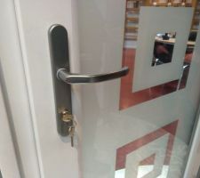 Poignée porte d'entrée