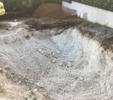 Terrassement sol calcaire