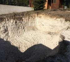 Terrassement sol calcaire