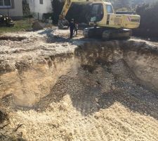 Terrassement sol calcaire