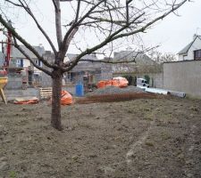 Arrière de la maison vue depuis le jardin