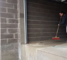 &Eacute;vacuation des eaux infiltr&eacute;es